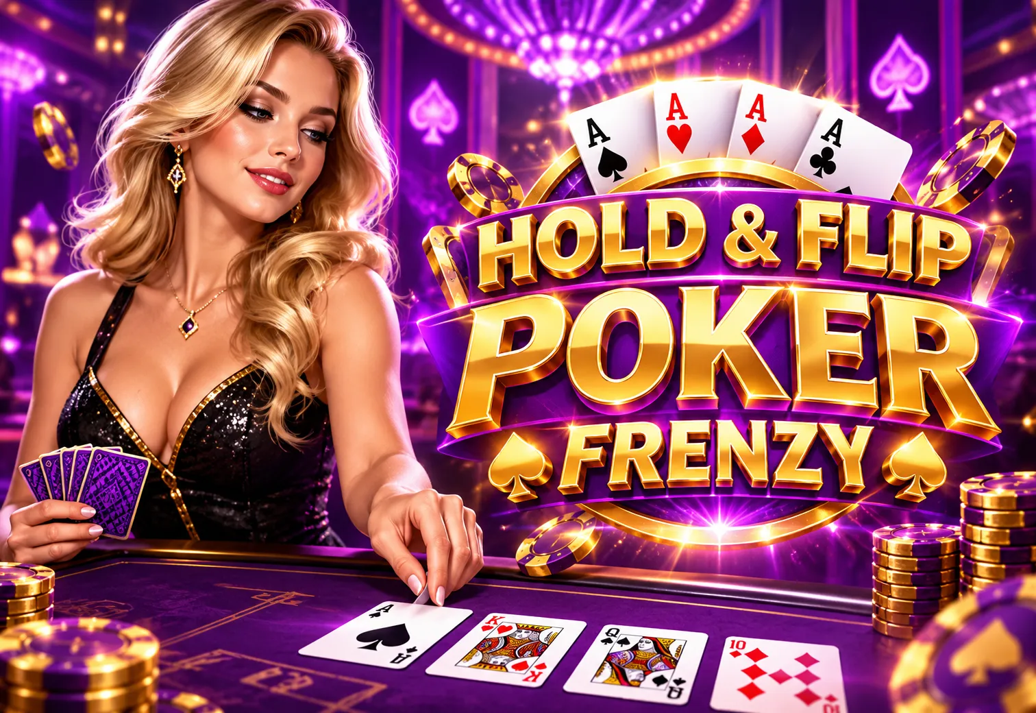 Hold and Flip Poker Frenzy